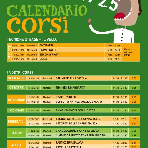 CALENDARIO 2024-2025_ CORSI DI CUCINA_ADULTI